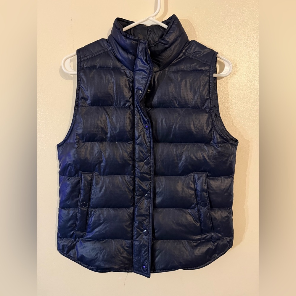 J. Crew Navy vest